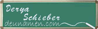Derya Schieber Visitenkarte
